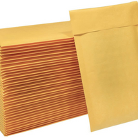 Enveloppe à bulles Kraft Premium #6 12,5 pouces x 19 pounces Paquet de 50-Enveloppe à bulles Kraft. Ideal pour l'expedition