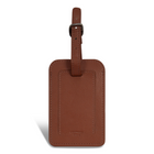 Champs Onyx Leather Luggage Tags - Brown-2 luggage tags