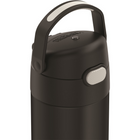 Bouteille Funtainer de Thermos, 470ml Noir Mat-Produit en acier inoxydable