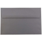 JAM Paper A9 Invitation Envelopes, 5.75 x 8.75, Dark Grey, 250 Pack (36396436H)-Gray dark base envelope