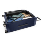 Bugatti Washington 30" Hybrid Hardside/Softside Spinner Check-in Luggage - Navy-Made of extra lightweight and resistant PP Hybrid (Polyester and Polypropylene)