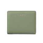 Champs Iconic Hybrid Wallet - Green-RFID Blocking Card Holder