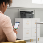 Brother HL-L2465DW Wireless Compact Monochrome Multifunction Laser Printer with Refresh Subscription Option-Flexible connection options. Connect with built-in dual-band wireless (2.4GHz/5GHz), Ethernet, or connect locally to a single computer via USB interface