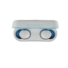 Skullcandy Jib 2 True Wireless - Light Grey/Blue-Microphone in each bud