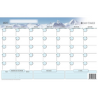 DAY-TIMER Undated Erasable Flexible Wall Planner, 11" x 17"-Use with Quartet dry-erase markers