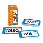 Trend Enterprises Pocket Flash Cards, Division 0 - 12, 504 Pack-L'ensemble comprend des idées d'activités pour défier les niveaux de compétence croissants. Prend en charge les normes mathématiques courantes.