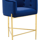 Modway - Savour Touffe Tabouret de comptoir - Marine-Tabouret de comptoir à touffe