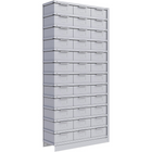 Metalware RK983 Boltless Shelving Unit, 13-Shelves, 36" x 18" x 76", Light Grey-Adjustable shelving system that provides high strength, yet economical storage capacity for your needs