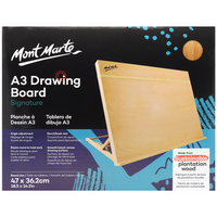 Mont Marte Drawing Board - A3-36.2" x 47" drawing board