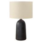 Monarch Specialties - Luminaire - 27 po H Lampe De Table - Céramique Noire - Abat-Jour Beige - Contemporain - Moderne-Cette lampe de table de 27 pouces de haut est dotée d'une élégante base en céramique noire et d'un abat-jour coordonné en tissu beige mélangé à du lin, ce qui en fait une pièce d'accentuation parfaite pour tout décor moderne de salon, de chambre à coucher ou de bureau