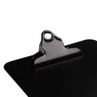 JAM PAPER - Petite planchette memo en aluminium, 6" l x 9" h, noir-Quantite : vendu à l'unite. Les presse-papiers robustes sont fabriques à partir de plastique de qualite et conçus pour durer longtemps.