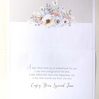 Rosedale 5-1/2" x 8" Mother's Day Greeting Cards/Envelopes - Floral - 12 Pack-Printed on premium uncoated paper