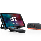 Nintendo Switch 2 Console with Mario Kart World Bundle - Black-Joy-Con 2 controllers attach magnetically and offer mouse controls in compatible games