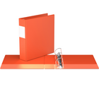 Davis Group Premium Economy Binder - D Ring - 2" - Orange - 6 Pack-2"