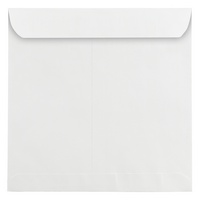JAM Paper Enveloppes de 13,5 x 13,5 po, blanc, 50/paquet-Enveloppes blanches