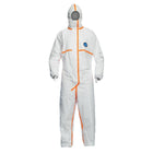 Dupont – Combinaison protection personnelle Tyvek 800J, capuchon et coutures collées, blanc, 3x grand, 10/p (TJCHA5TWH3X008000)-Matériau : Tyvek