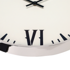 Monarch Specialties Clocks 20" Round Wall Clock - Black White Modern-No assembly required, just insert 1 AA battery (not included) for a hassle-free and stylish decorative addition to your wall space