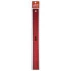 JAM Paper Stainless Steel Ruler with Non-Skid Backing - 12" - Red - 12 Pack-Quantity: 12 Rulers per Pack