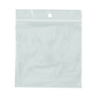 SPC Reclosable Poly Bag with Hang Hole - 2 Mil - 6" x 6" - 1000 Pack-Reclosable bag