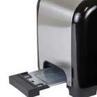 Kenmore 2-Slice Toaster - Black and Silver Stainless Steel-High-lift lever lets you safely remove small or broken pieces of toast