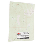 JAM Paper Papier-atlas, 8 1/2 x 11 po, blanc cassé, 100 feuilles/paquet-Blanc cassé
