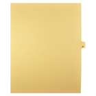 Mark Maker Legal Tabs - Letter Size - Buff - 1/25th cut - 25 tabs per package - 5 packages Pack - Number 87-Buff Single Tabs
