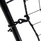 Soozier 4 x 5.7 ft Volleyball Rebounder Net - Baseball Lacrosse Training Aid-Suitable for training in multiple sports like baseball and soccer 