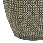 Monarch Specialties - Luminaire - 24 po H Lampe De Table - Résine Grise - Abat-Jour Ivoire / Crème - Contemporain-Dimensions assemblées : 14 po L x 14 po L x 23,5 po H; Base : 7 po L x 7 po L x 12,75 po H; Abat-jour : 14 po L x 14 po L x 9,5 po H