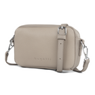 Bugatti - Femme Opera Sac bandouliere, Taupe-Taupe/Cuir vegetalien