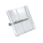 Azar Displays – Tablette latérale pour brochures, 10 x 9,25 po (300270)-Acrylique transparent