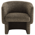 Modway - Muse Tissu Boucle Chaise d’accent en tonneau - Antique-7