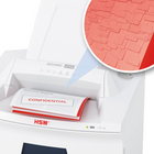 HSM - Déchiqueteur Securio AF500C à coupe en fragments avec alimentation auto de papier, capacité de 500 auto/121,7 manuel-La couleur de la console peut varier