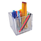 Porte-crayons en cube av. séparateur, 5x5x5po-3
