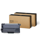 Ecotone - Brother TN850 Remanufacturé - Rendement Standard - Paquet de 2-Manufacturier: Brother