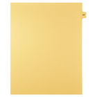 Mark Maker Legal Tabs - Letter Size - Buff - 1/15th cut - 25 tabs per package - 5 packages Pack - Number 197-Buff SingleTabs