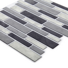 CTG Brands Multi Square Tile, 10" x 10", Grey, 6 Pack-Carreaux de qualité supérieure: les carreaux de dosseret mural à peler et coller sont faits de plastique PVC de haute qualité, durable et écologique, résistant à l'eau et à la moisissure qui ne jaunit jamais avec le temps