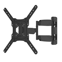 TygerClaw - Support mural articulé de 23 à 55 po, (LCD5445BLK)-Élégant support mural articulé pour téléviseur