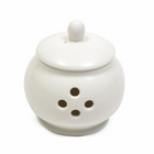 Maxwell & Williams Basic Garlic Pot with Lid - White - 4 Pack-Garlic Pot with Lid