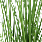 Monarch Specialties - Plante Artificielle - 47 po H - Arbre D'Herbe - Mis En Pot - Touche Réelle - Herbe Verte - Pot Noir-Garantie limitée de 5 ans contre les défauts du fabricant