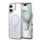 AXS Crystal Shield D3O Case Made with Recycled Materials Magsafe Compatible for Apple iPhone 16 Plus - Mist Grey Gradient-6ft drop tested to protect from drops in most everyday situations