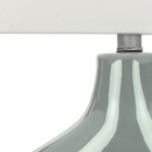 Monarch Specialties - Luminaire - 25 po H Lampe De Table - Céramique Verte - Abat-Jour Ivoire / Crème - Contemporain - Moderne-Fabriquée avec des matériaux de qualité, cette lampe de table tendance est assortie d'une garantie limitée de 2 ans contre tout défaut, pour votre plus grande confiance