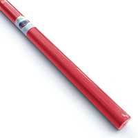 Tableau d'affichage Smart Fab 48" x 40' et rouleau kraft, rouge-Couleurs brillantes et non décolorées