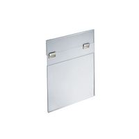 Azar Displays – Cadre pour affiche en acrylique, grand, 22 x 17 po (182737)-Grand cadre pour affiche pour étaler des renseignements aux murs et sur les portes, maximisant les occasions de publicité