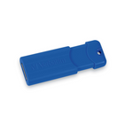 Verbatim - Clé USB 3.2 Gen 1 PinStripe 32 Go - Rouge et Bleu - Paquet de 2-Protection antimicrobienne Microban intégrée aidant à combattre la croissance des bactéries