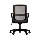 CB Office Vista Mesh Office Chair - Black-Siège rembourré et dossier profilé en filet avec ceinture lombaire vous procurant un excellent support