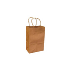 Eddie's-Sacs à provisions en papier kraft 100 % recyclé-5-1/2"W x 3-1/4"D x 8-3/8"H - Kraft - Paquet de 250 (226199-250)-Sacs à provisions en papier kraft 100 % recyclé