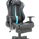 Tygerclaw - Chaise de jeu en tissu avec oreiller lombaire et repose-jambes-Méticuleusement conçu avec un design haut de gamme qui donne la priorité à la fois au confort et à la fonctionnalité