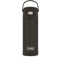 Bouteille Funtainer de Thermos, 470ml Noir Mat-Technologie d'isolation sous vide ThermosMC offrant une rétention maximale de la température