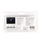 Tombow Fudenosuke Pastel Brush Pens - 6 Pack-Contains 6 hard tip Fudenosuke Brush Pens, Aassorted colours