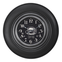Monarch Specialties - Horloge - 20 po Rond - Gris Charbon - Transitionnel-L'horloge murale ronde de 20 pouces, élégante et tendance, en gris anthracite, ajoute du charme à votre décoration intérieure